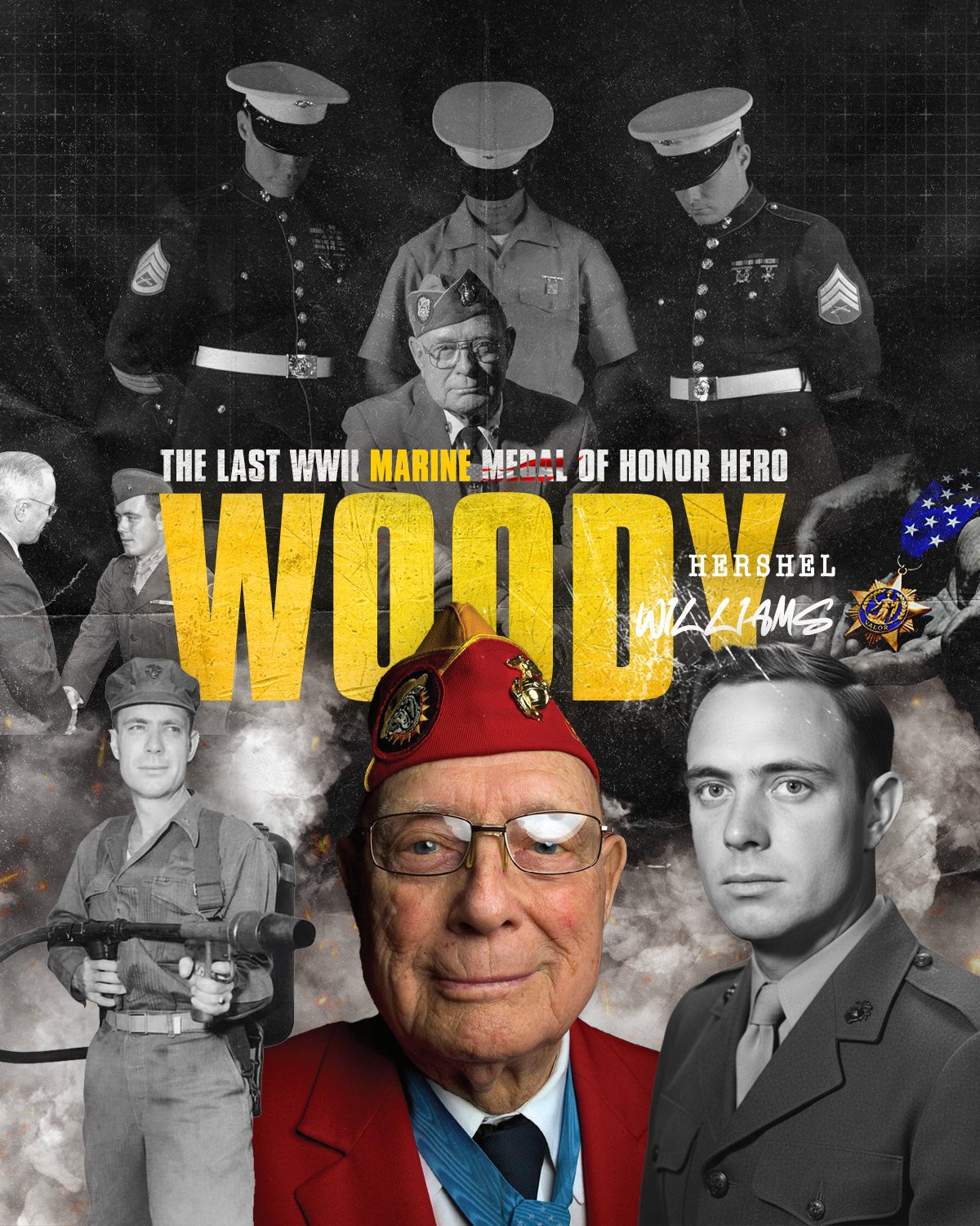 Hershel Woody Williams, last surviving WWII Marine Medal of Honor recipient