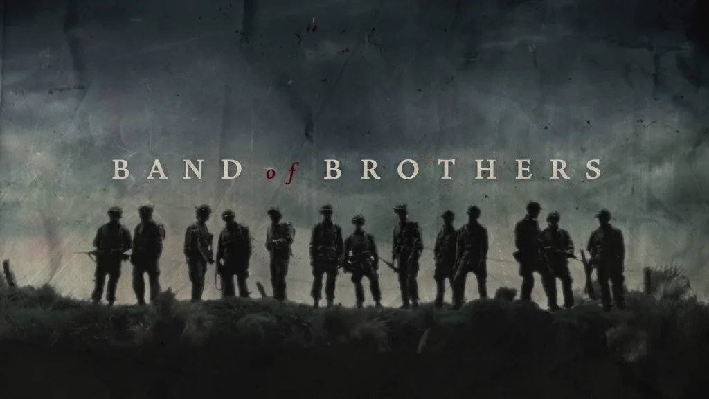 Band of Brothers HBO miniseries title intertitle card