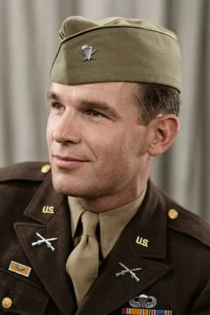 First Lieutenant Carwood Lipton AI-restored color portrait