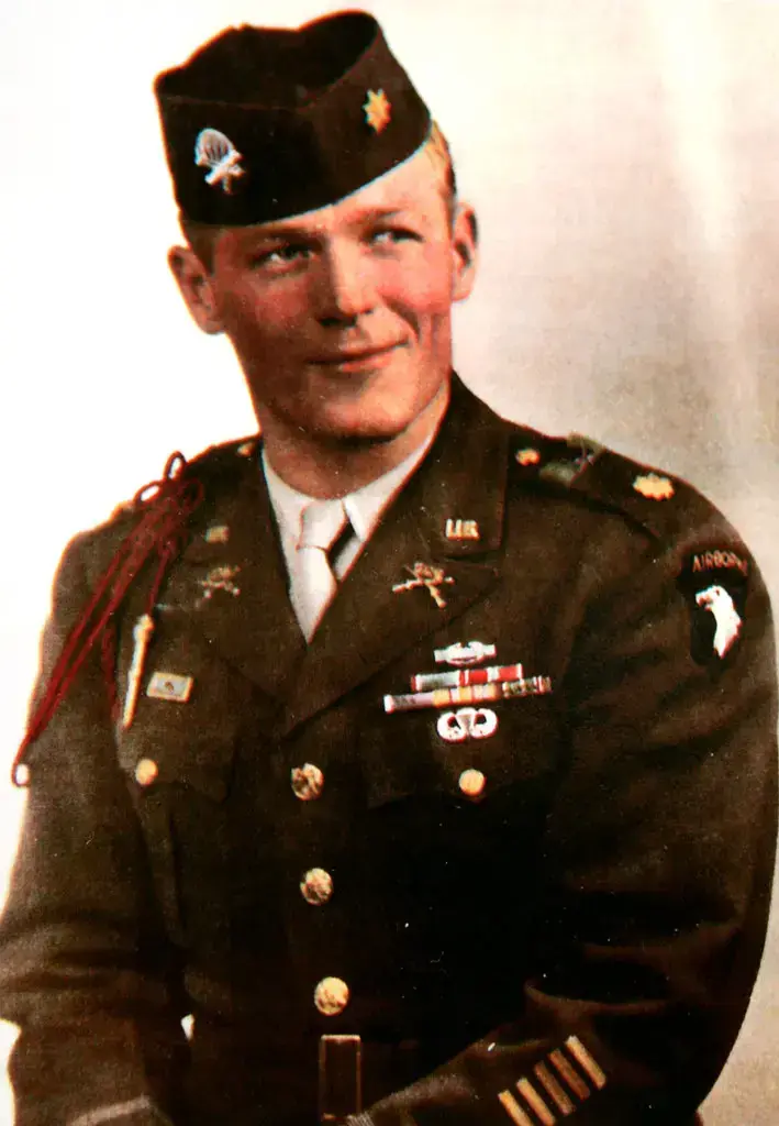 Lieutenant Dick Winters of Easy Company 506th PIR 101st Airborne Division