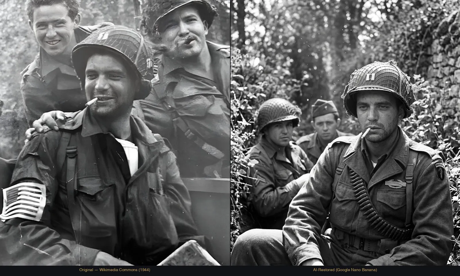 Captain Lewis Nixon Easy Company paratroopers Normandy 1944 combat hedgerow