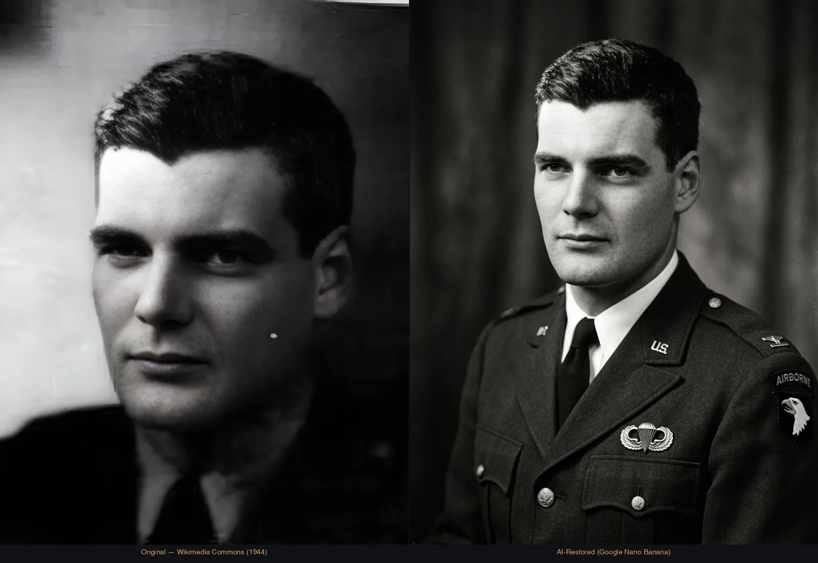 Lewis Nixon Band of Brothers — hero officer portrait