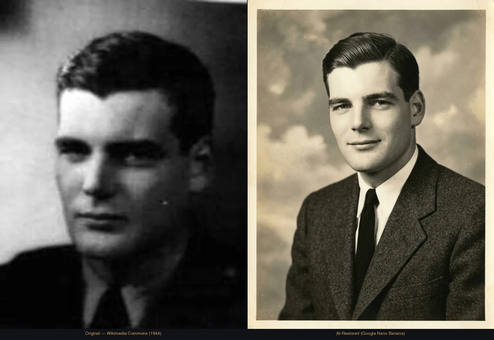 Lewis Nixon young man Yale University 1941 civilian portrait pre-war