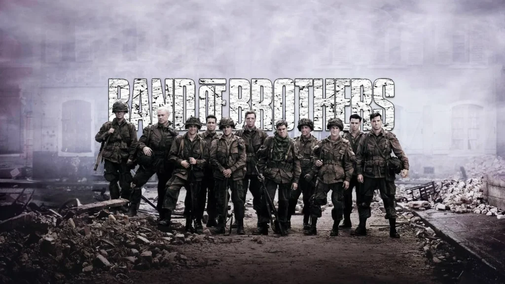 Band of Brothers HBO miniseries promotional poster