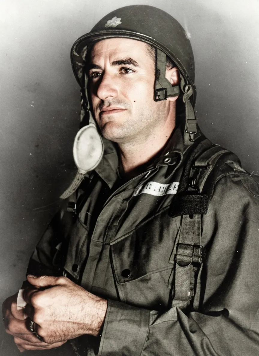 Colonel Robert F. Sink, commander of the 506th Parachute Infantry Regiment, who recommended Lt. Dick Winters for the Medal of Honor after Brécourt Manor