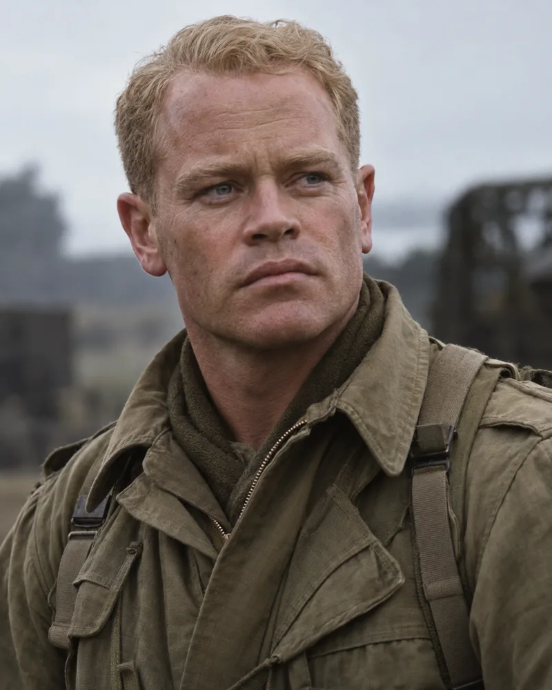 Neal McDonough as Lieutenant Buck Compton in Band of Brothers