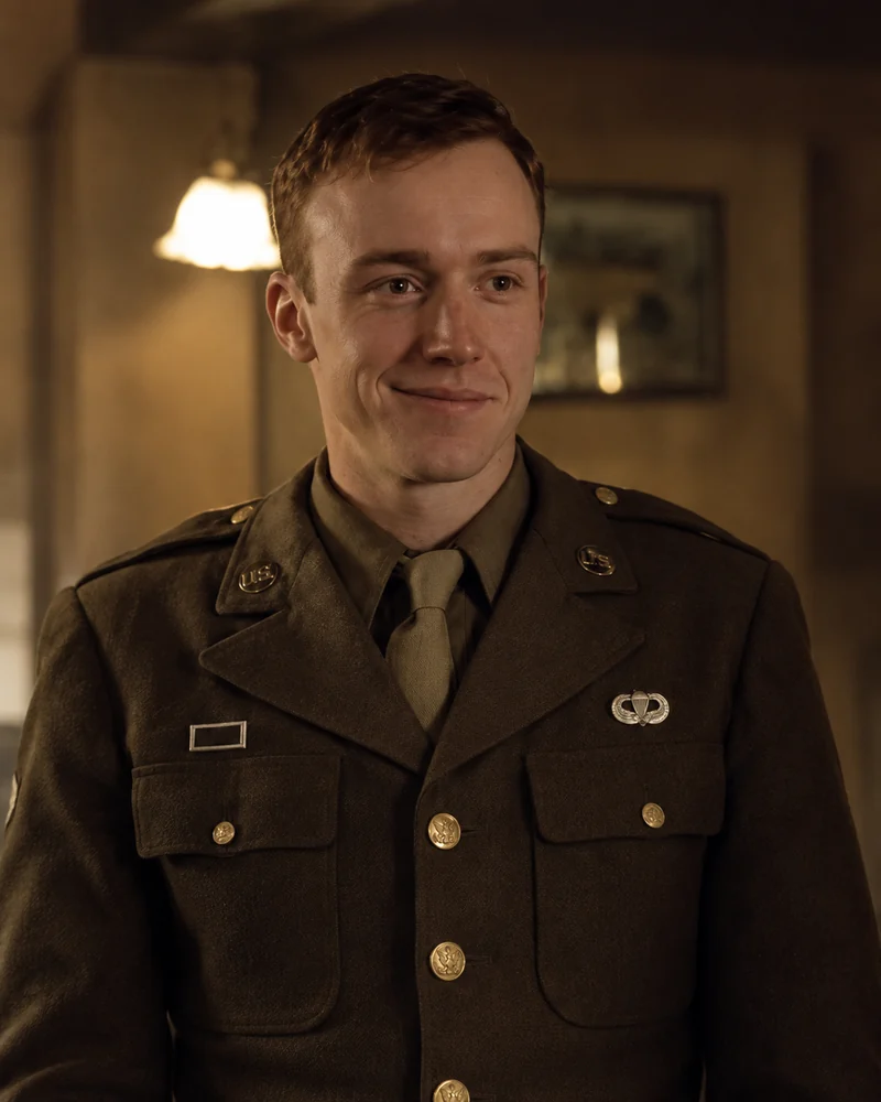 Robin Laing as Private Edward Babe Heffron in Band of Brothers